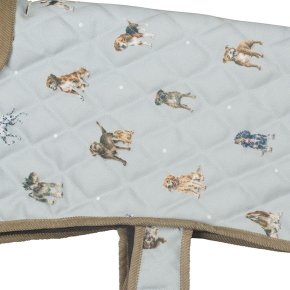 Quilted Dog Coat-Large - Picture 6 of 12